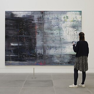 Blick in die Ausstellung "Gerhard Richter. On Display", Neues Museum Nürnberg 2024 - © Gerhard Richter 2024 (05042024) · Foto: Neues Museum (Annette Kradisch)